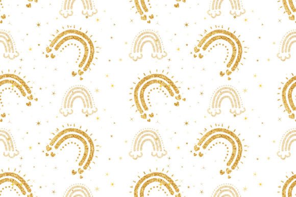 Download Boho Glitter Rainbow Pattern - Boho glitter Collection