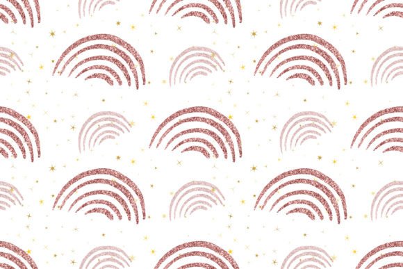 Download Boho Glitter Rainbow Pattern - Boho glitter Collection