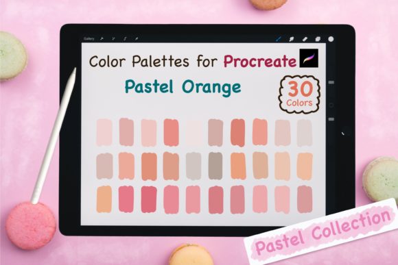 Download Procreate Color Palette-Pastel Orange - Premium Resources